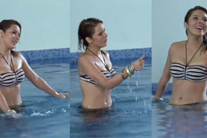 Video – Udita Goswami In Swimming Pool | Diary of a Butterfly Stills | #Mibindiaa