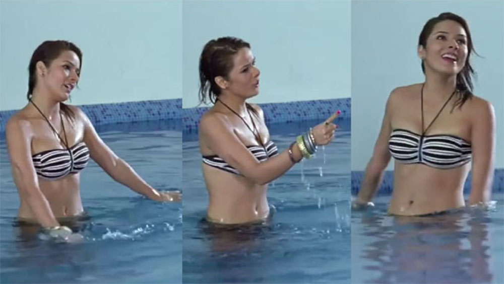 Udita Goswami In Swimming Pool | Diary of a Butterfly Stills